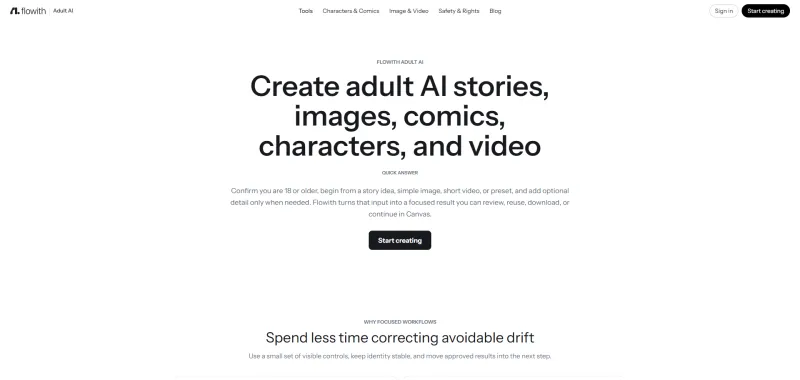 Flowith Adult AI